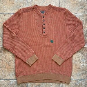 L.L. Bean Men’s Signature Series Archival Cotton Henley Sweater